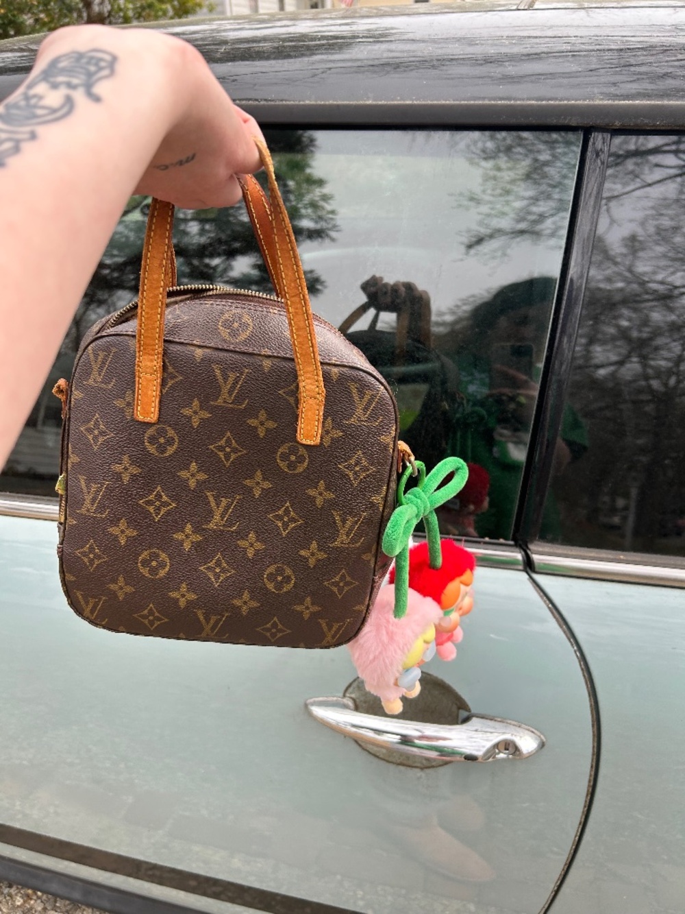 Vintage square Louis Vuitton bag